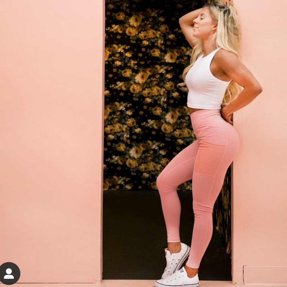 Buffbunny Luna leggings coral